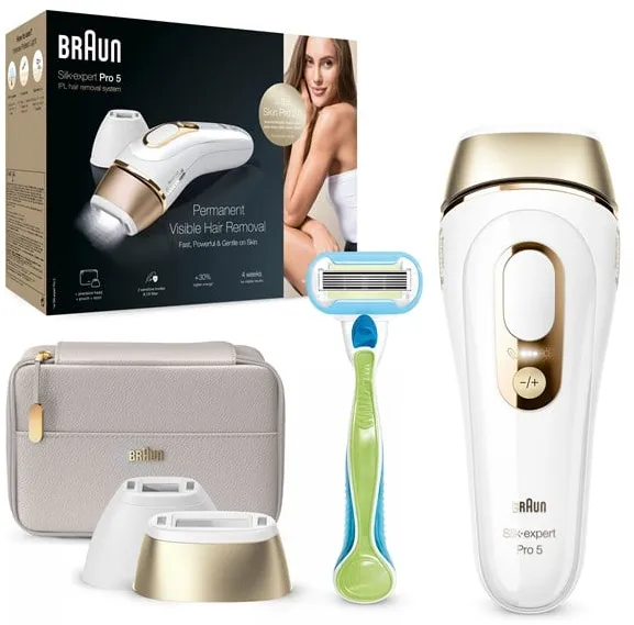 Braun Valopohjainen Karvanpoistolaite (IPL) Silk-expert Pro IPL PL5154